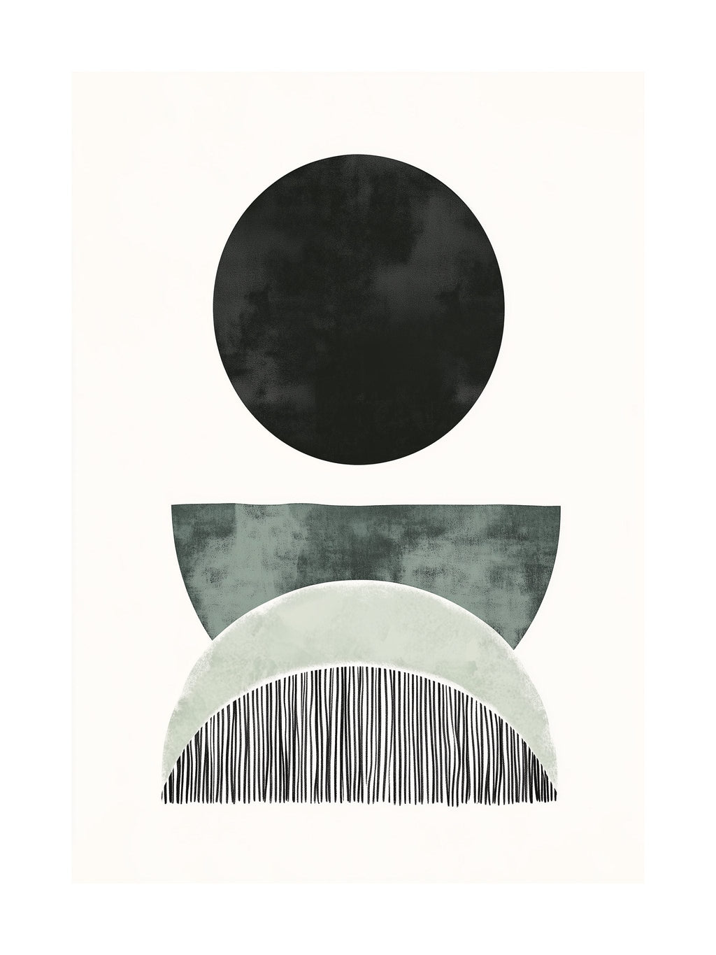 Soothing Abstract Poster