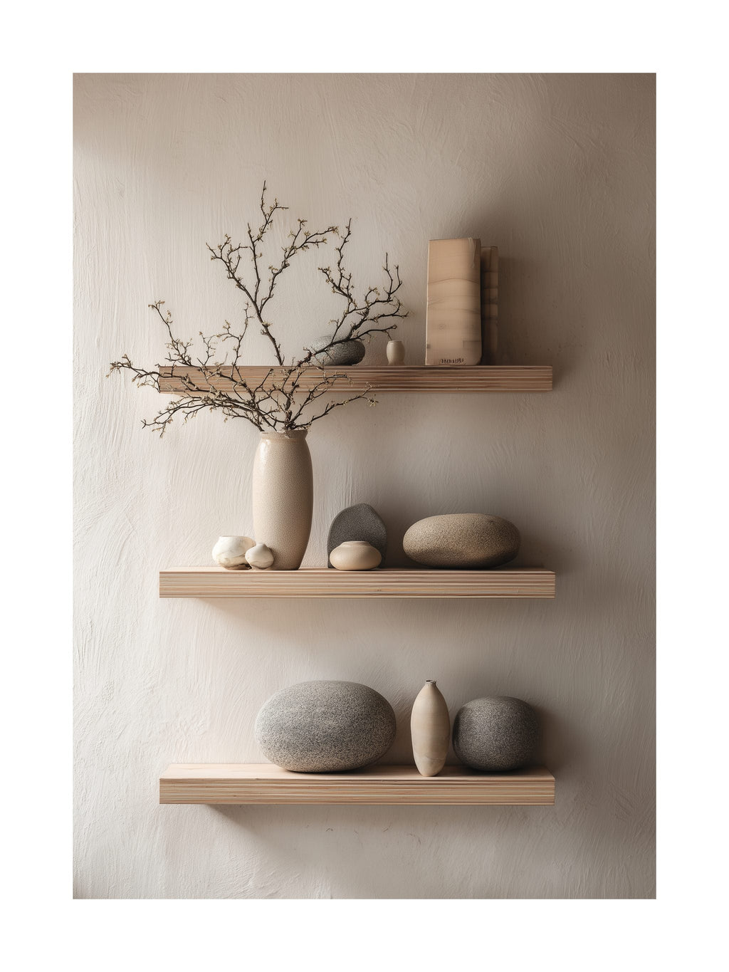 Scandinavian Shelf Decor Poster