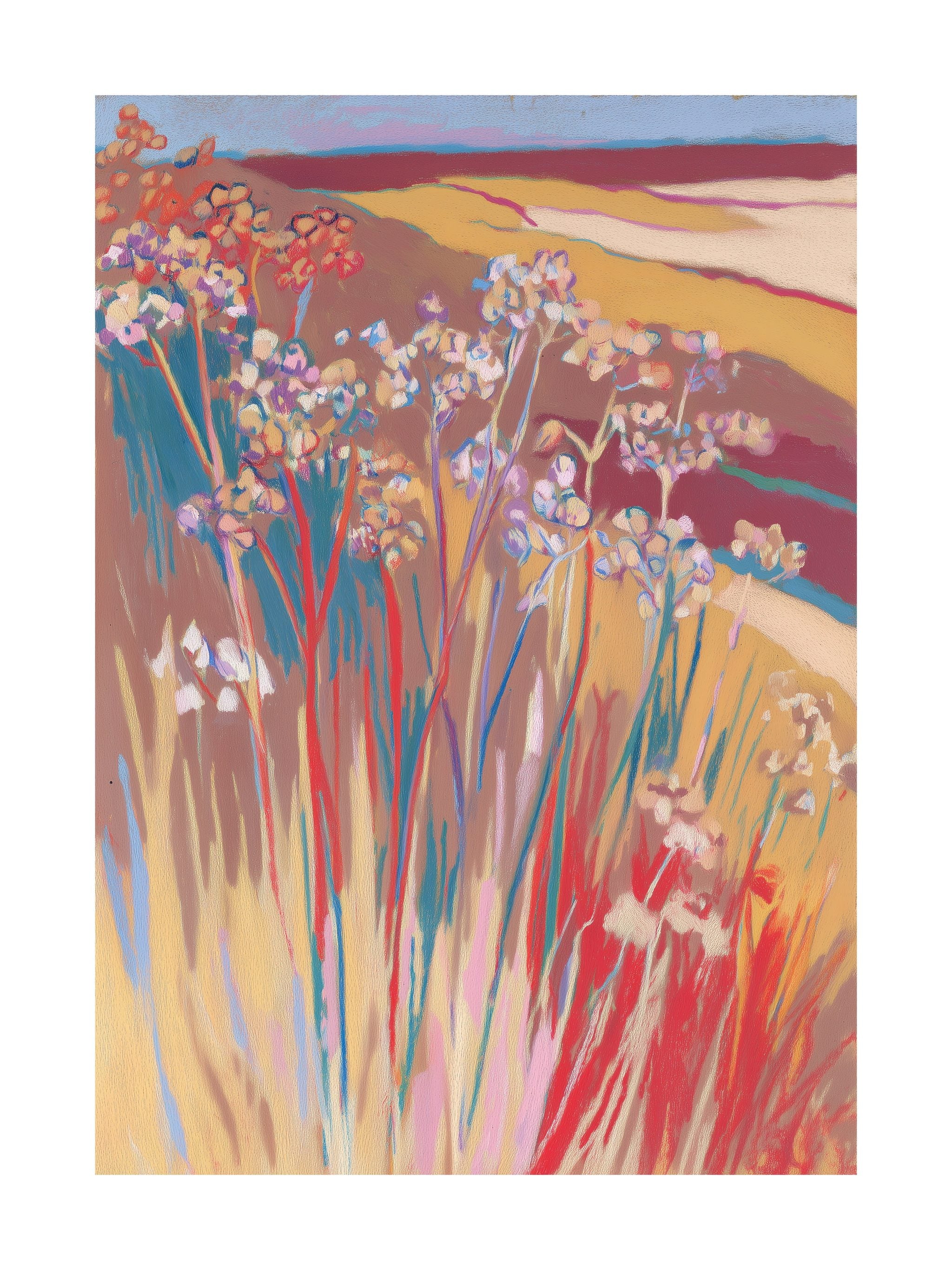Wild Meadow Blooms Poster