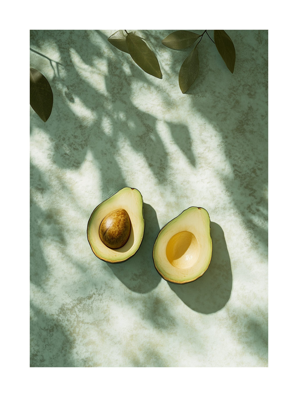 Avocado Duo Poster