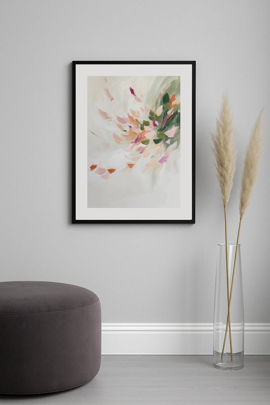 Weightless Blossoms Poster