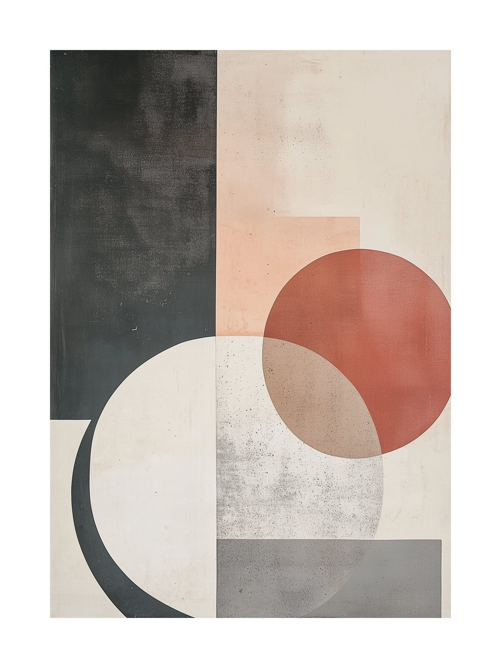 Geometric Balance Poster