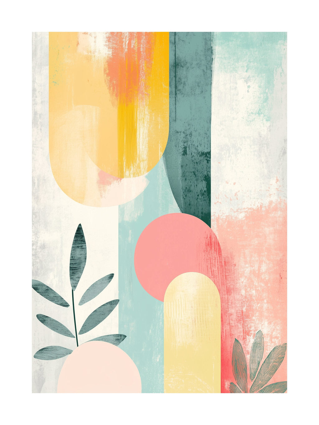 Spring Kaleidoscope Poster